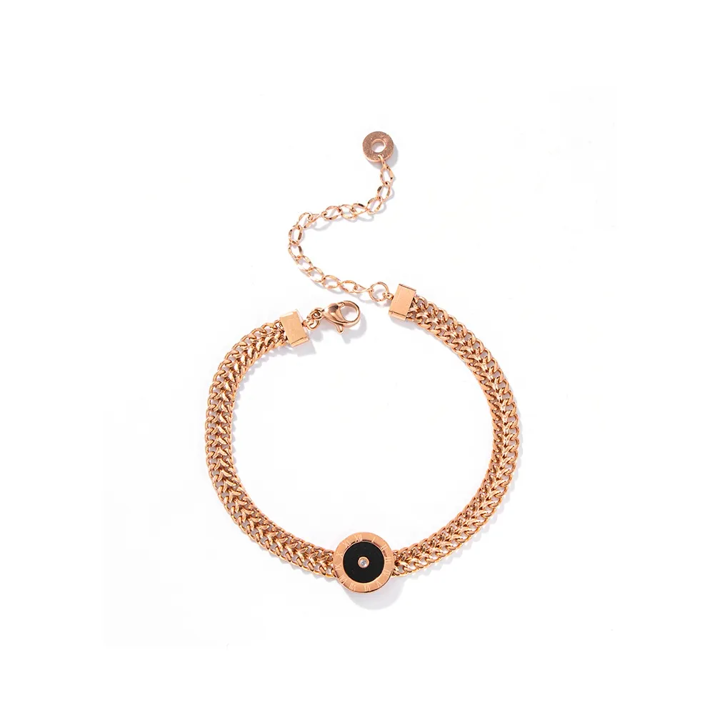 LAA Titanium Steel, Diamond Bracelets Women's
