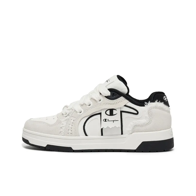 Champion Street Skater 1 Low Top Skateboard Shoes Unisex Black White
