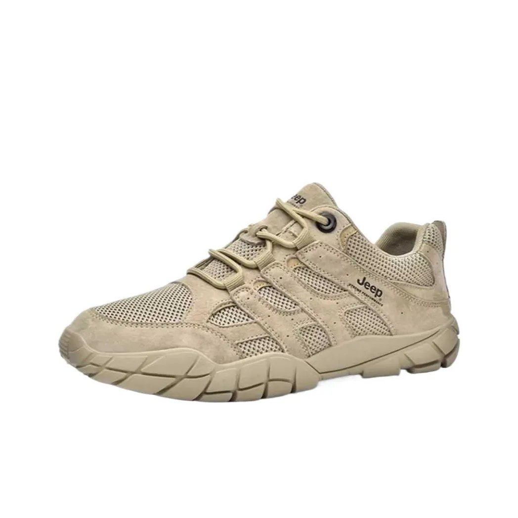 Jeep Low Top Casual Shoes Women's Sand