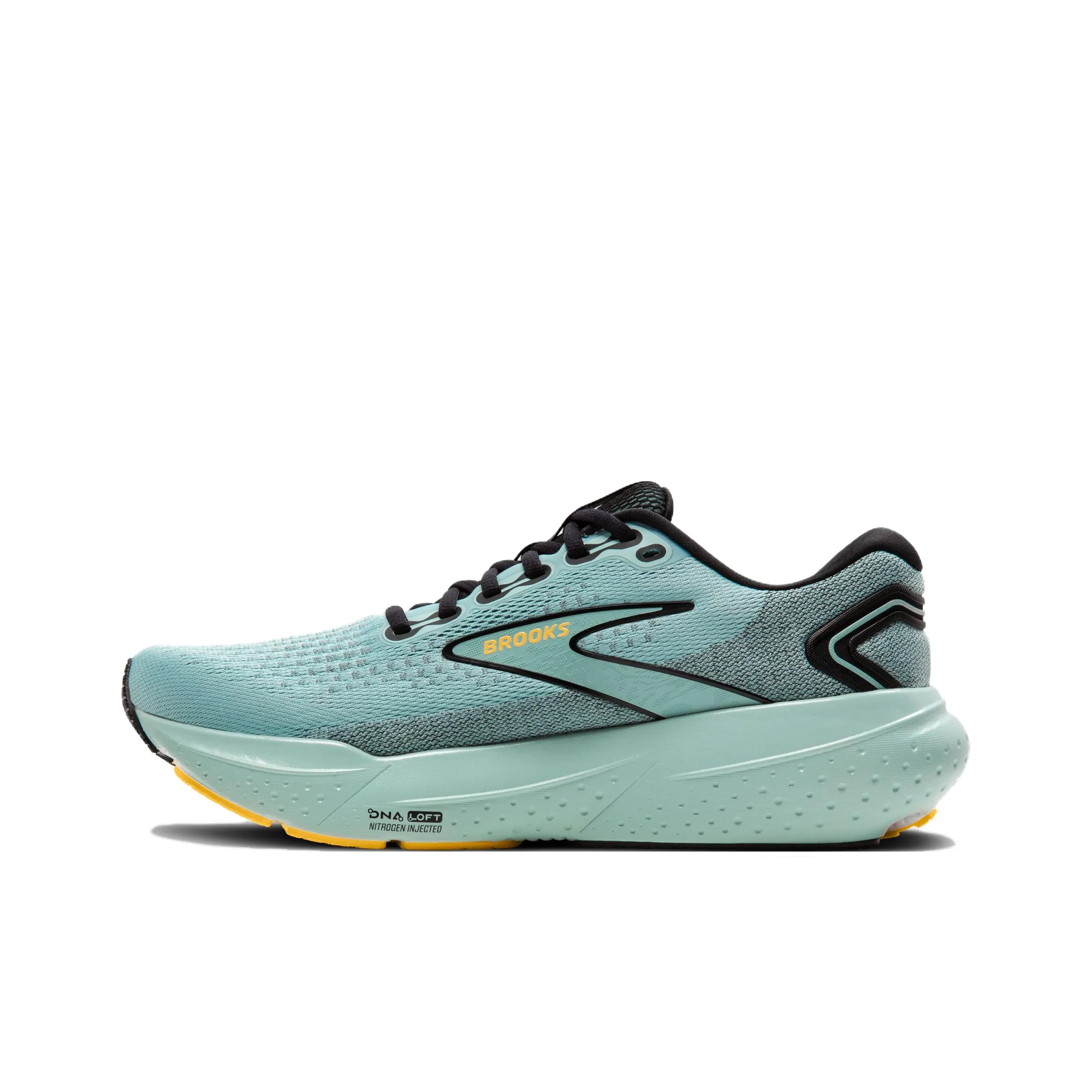 Brooks Glycerin 21 Anti-Slip And Wear-Resistant Breathable Low-Top Casual Running Shoes Men's Blue
