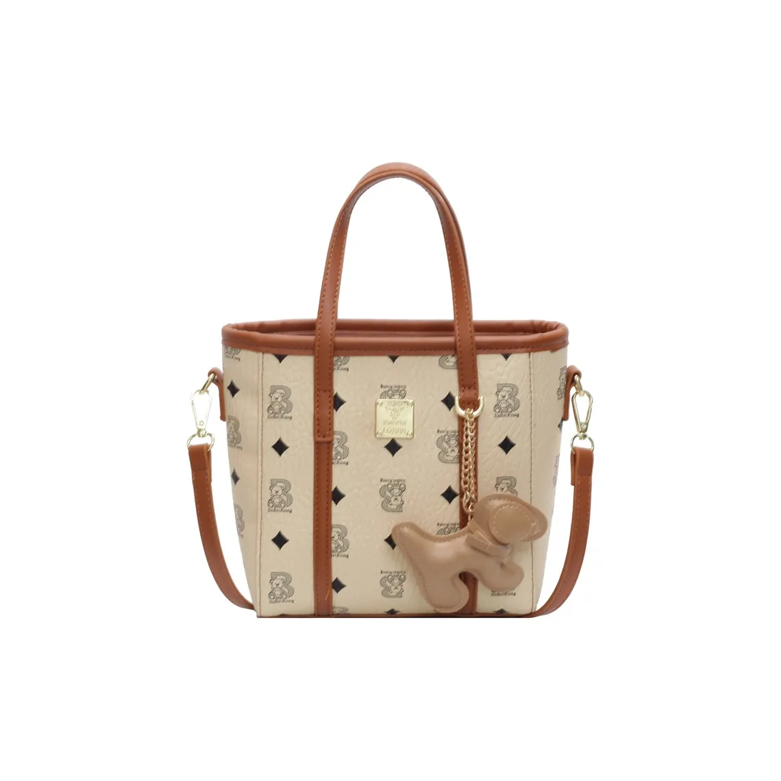 DALO ПУ (полиуретан) Сумка Сумка через плечо для подмышек Женская Черный Экрю Коричневый Розовый