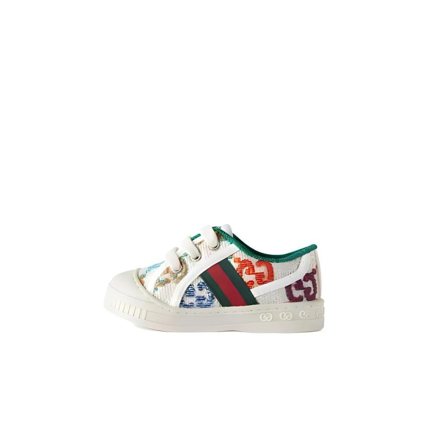 GUCCI Tennis 1977 Низкий Топ Обувь для малышей Белый Infant And Toddler