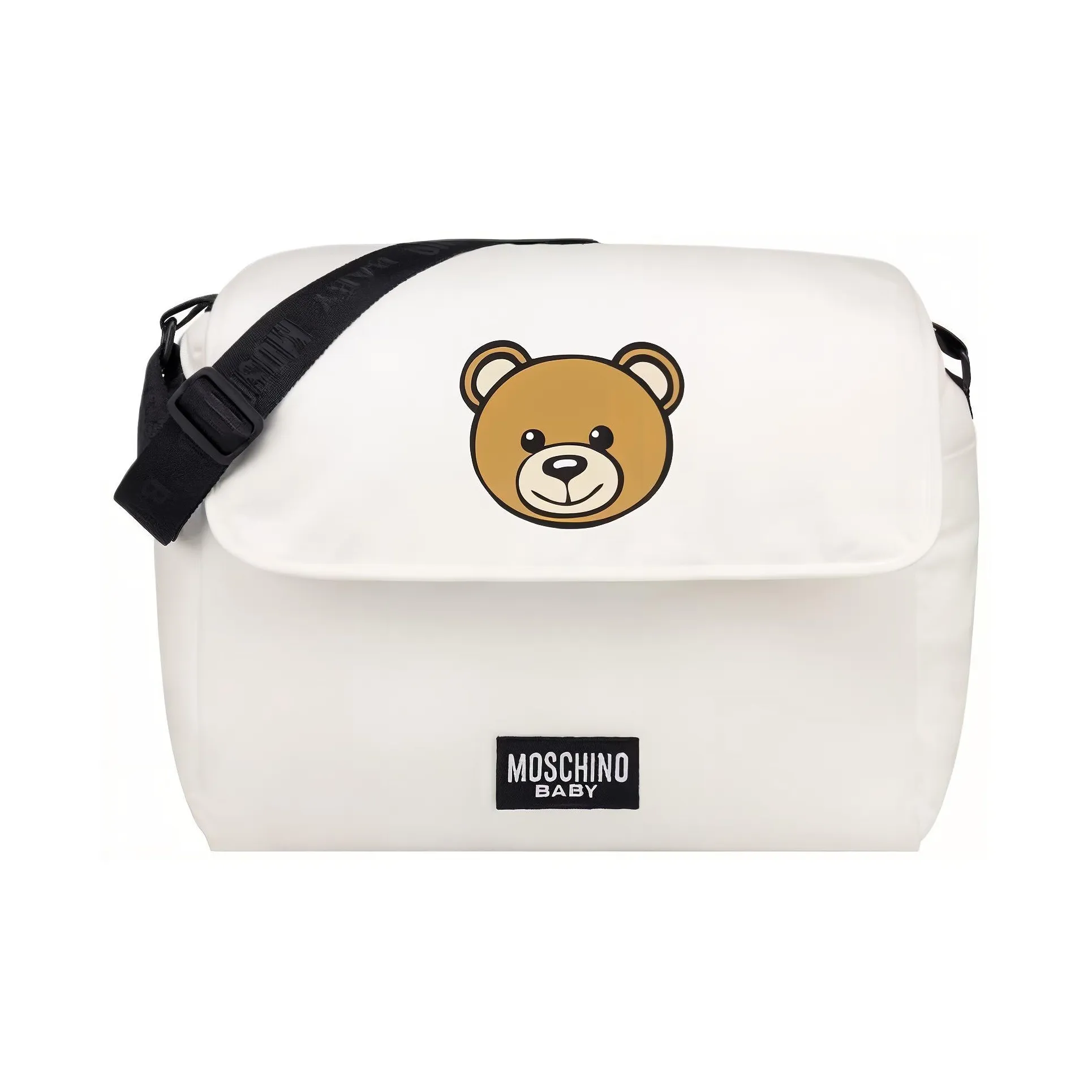 MOSCHINO Kids Logo Patch Changing Bag