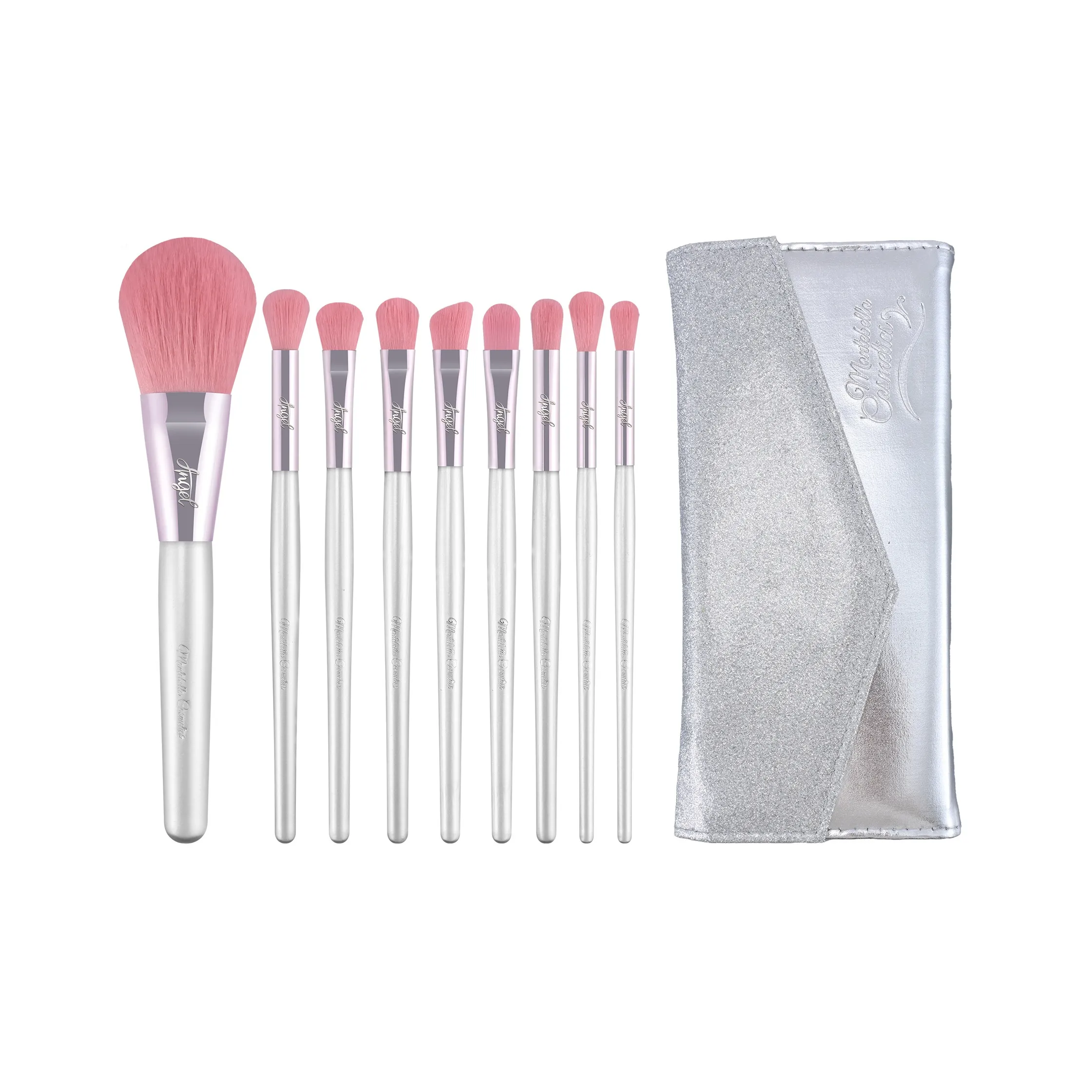 XIBI Soft Fuzz Кисти для макияжа Контуринг Фиксирующий Портативный Смешанный Мягкий 9 шт