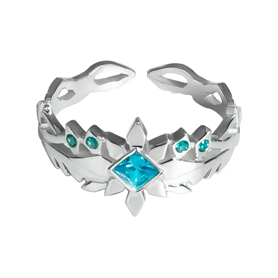 ингyunshi Douluo Continent 2 Peerless Tang Gate Снег Король Impression Кольцо Аниме Мерч по IP