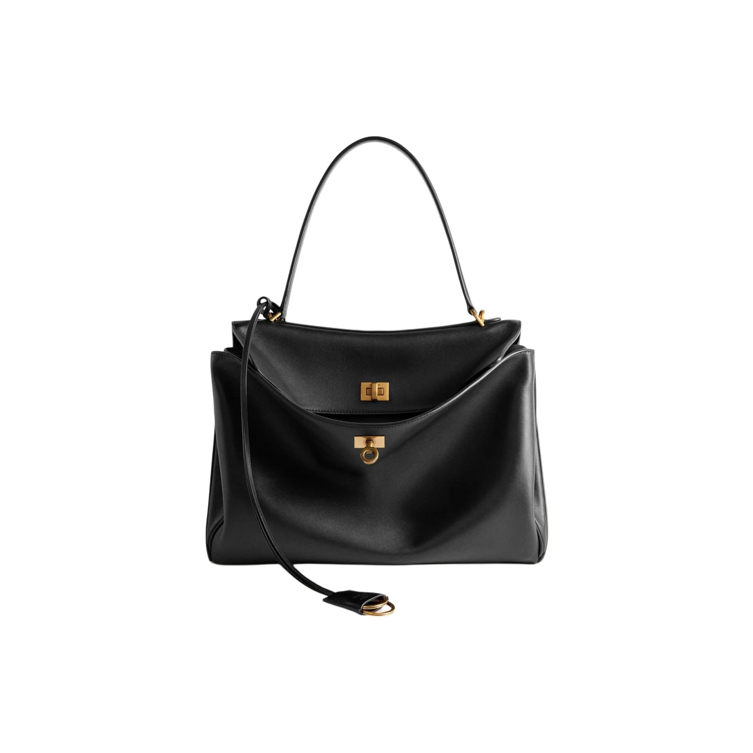 Balenciaga Women's Rodeo Medium Handbag In Black