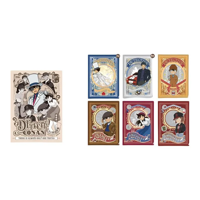 KAYOU Detective Conan Characters File COVER Curtain EDITION A4 Канцелярские товары Мерч по IP