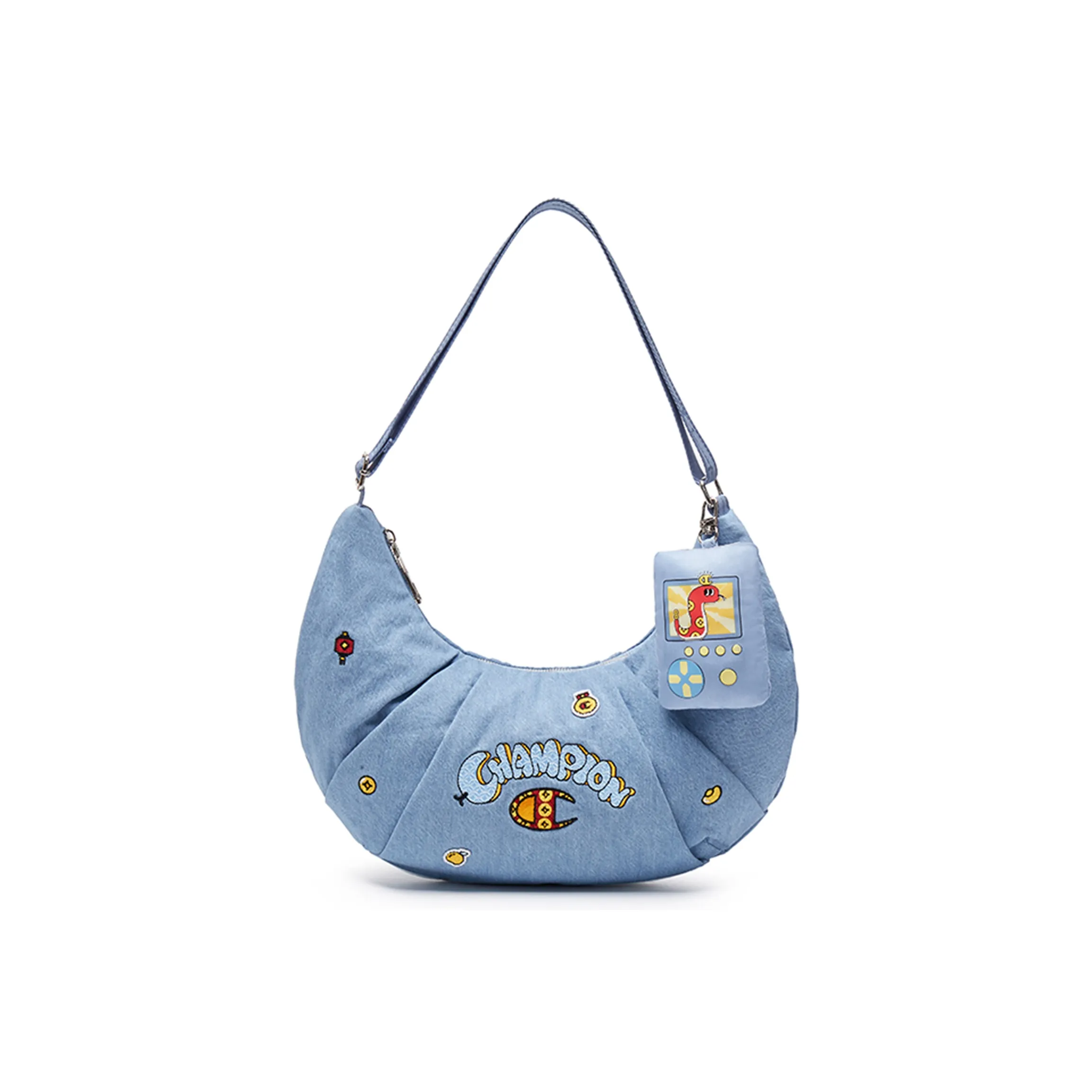 Champion Ткань Сумка Средний Женский Светло-Синий Красный Светло-Красный