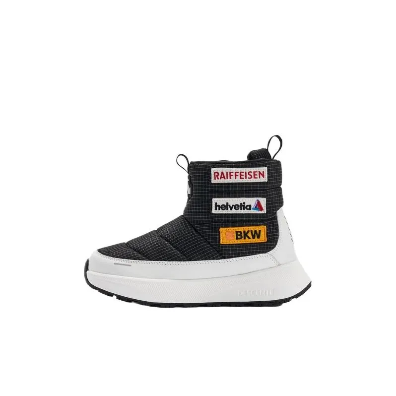 DESCENTE Ski Style Slip-Resistant Thermal MID Top Boots Baby