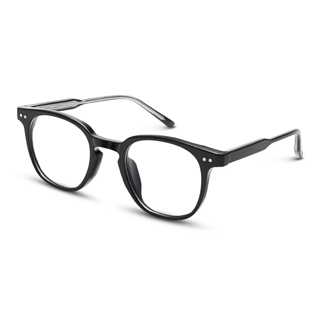 LOHO TR Памятный пластик Квадрат Cessna Защита от синего света Eyeglass Рамка с линзами Унисекс Винтаж Маленькая Черная Резинка