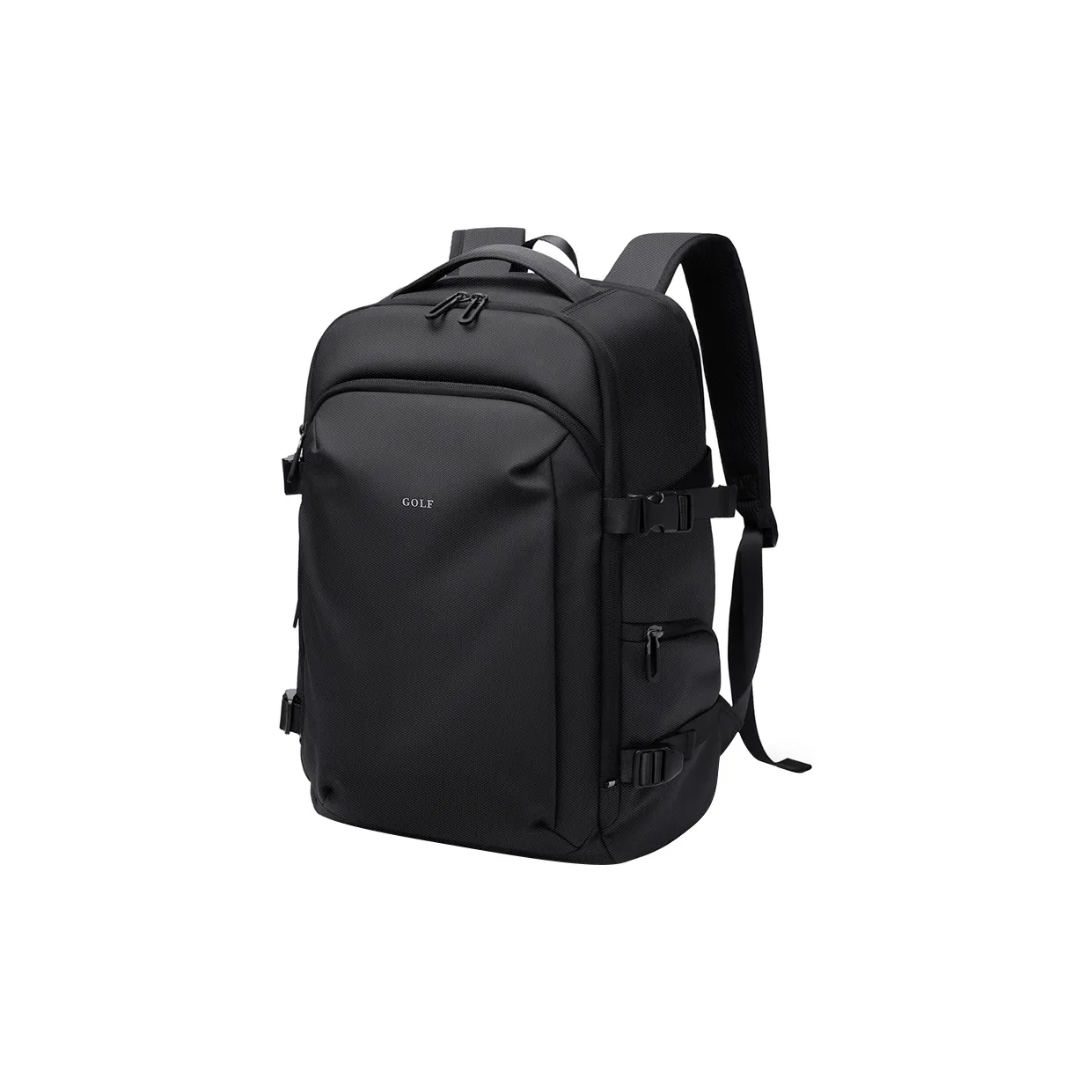 GOLF Ткань Рюкзак Стандартный Мужской Черный Серый