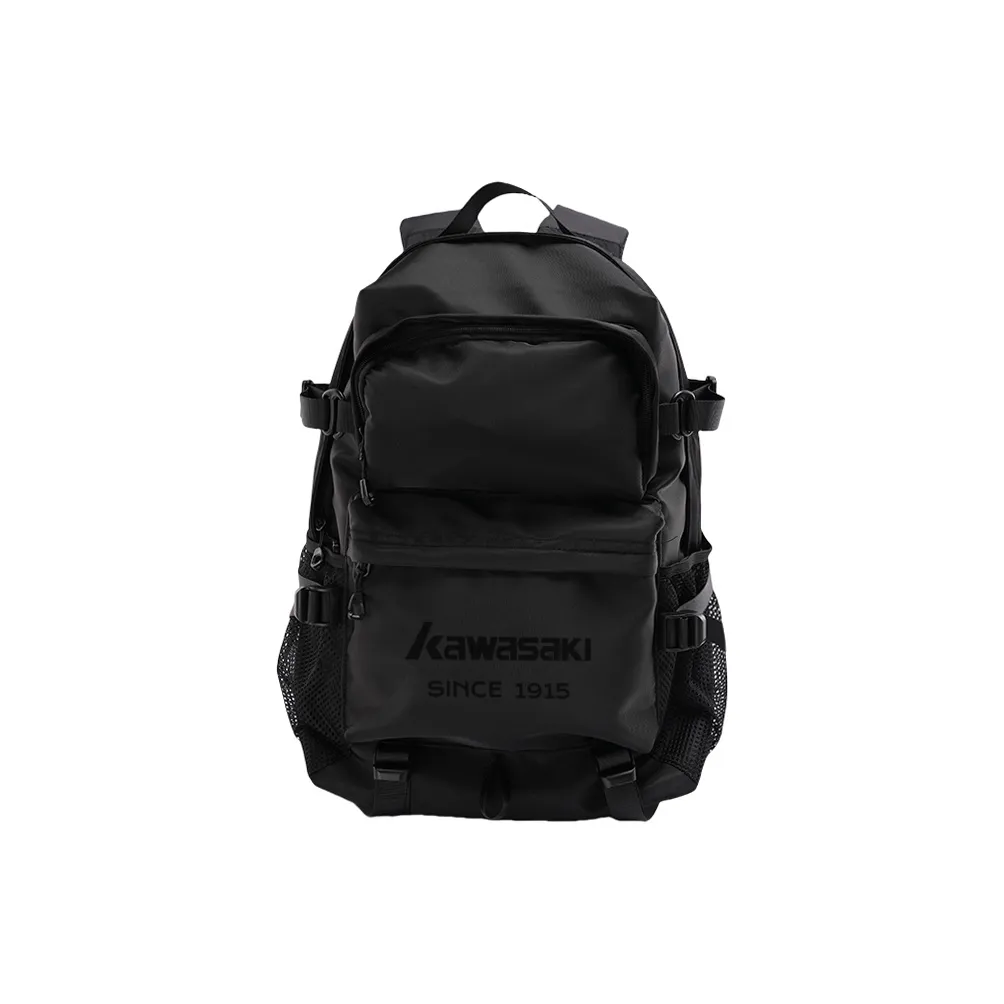 Kawasaki Polyester Backpack Unisex Black