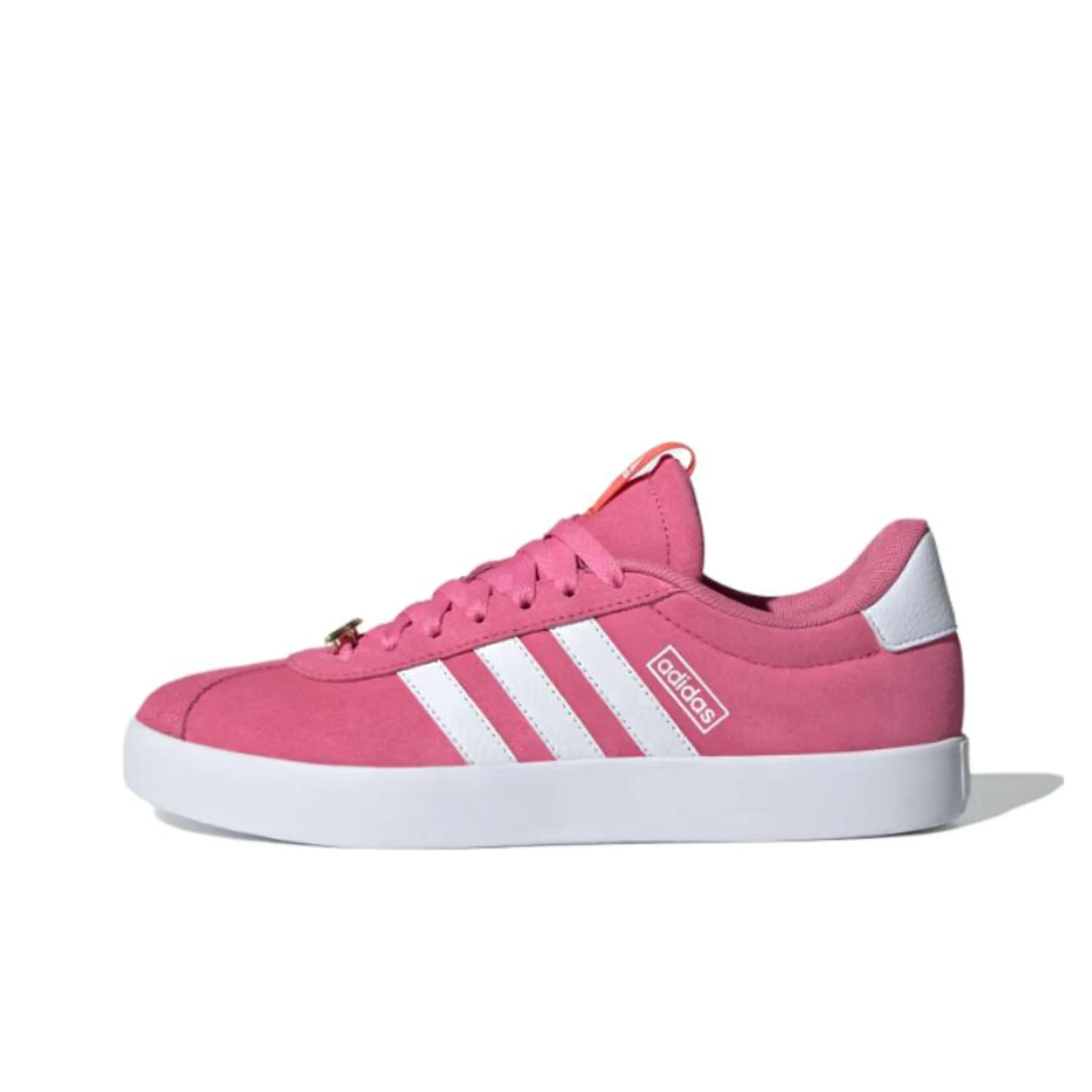 Adidas Vl Court 3.0 Pink Fusion Cloud White Bright Red Women's