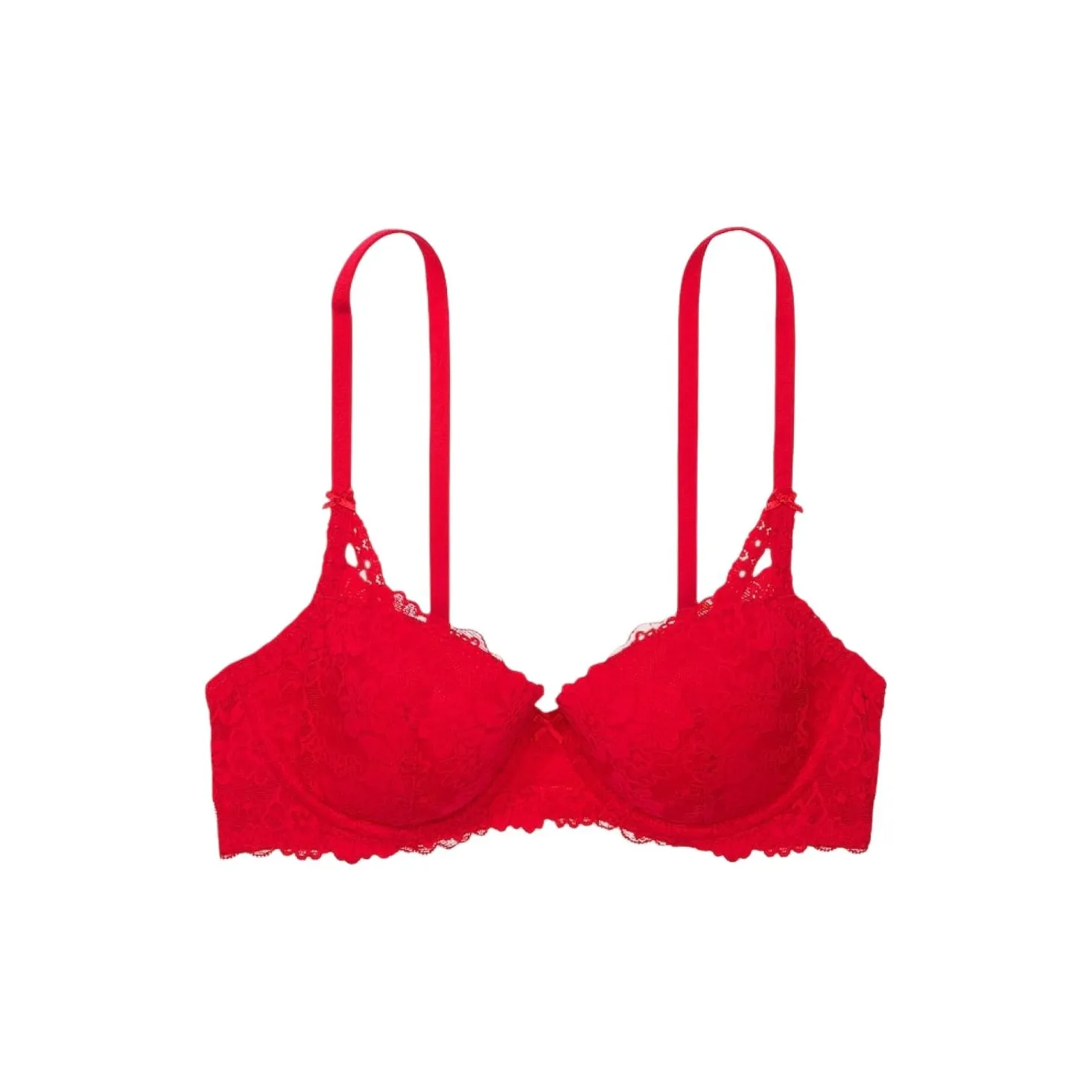 Victoria's Secret Розовый Бюстгальтер Женские Spicy Перечно-красный