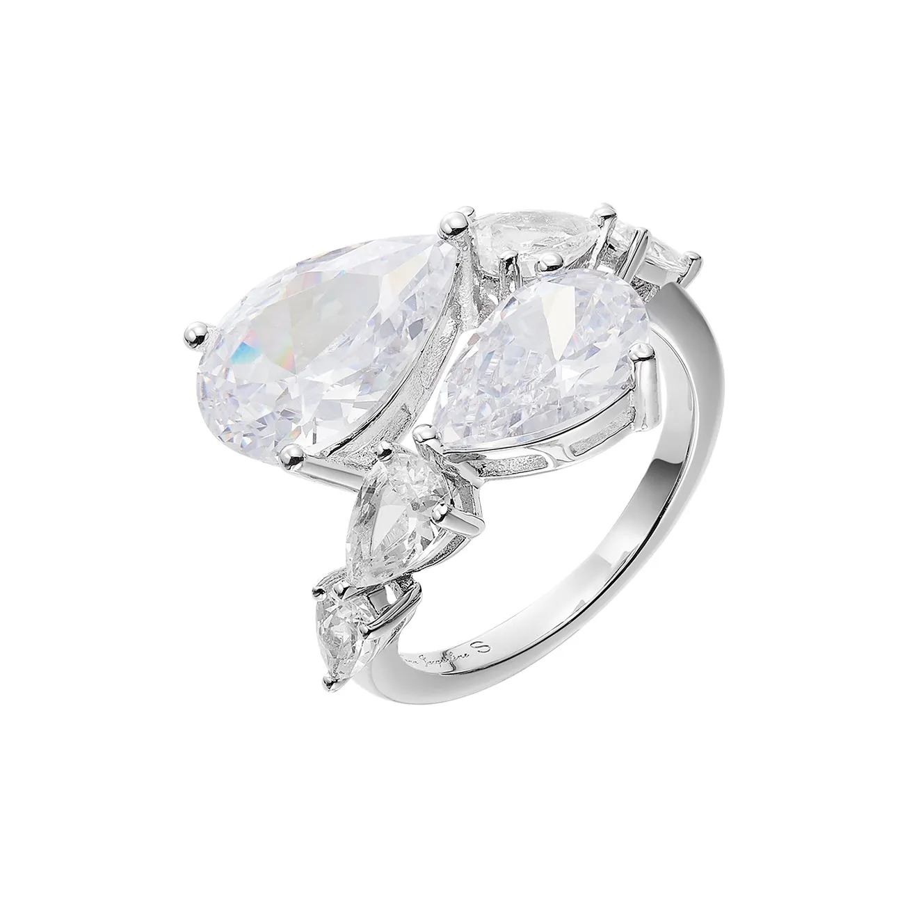 NANA JACQUELINE Латунные Кольца Женские Белые