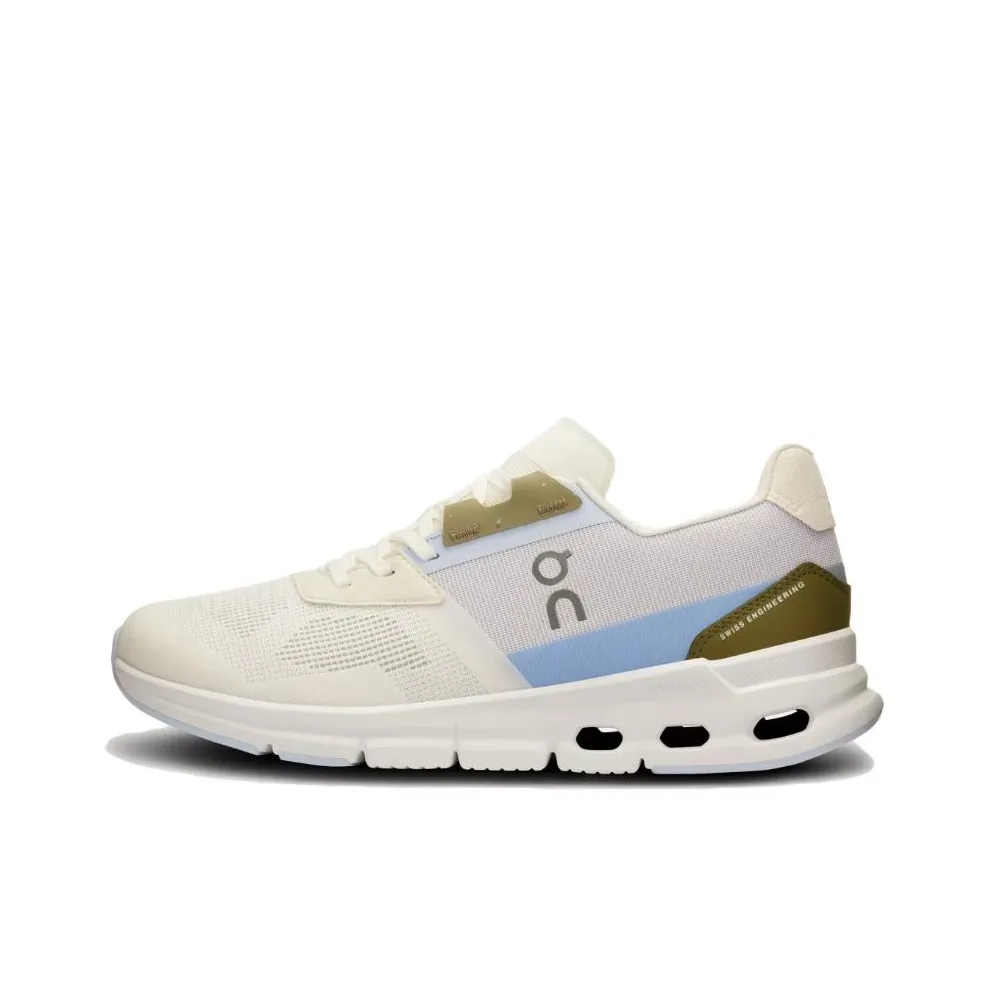 On Cloudrift Slip-resistant Abrasion-resistant Low Top Беговые кроссовки Женские Экрю