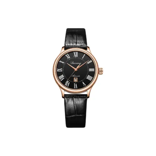 ROSSINI Механический Movement Женские часы 32 мм Черные