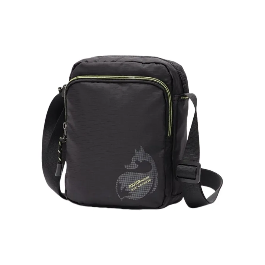 FOUVOR Нейлоновая сумка через плечо стандартная унисекс черный серый зеленый
