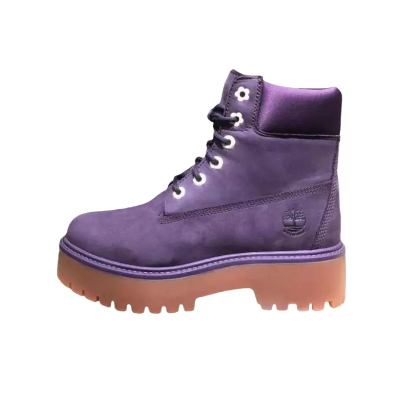 Timberland Короткий Мартин Ботинок Женские Фиолетовый