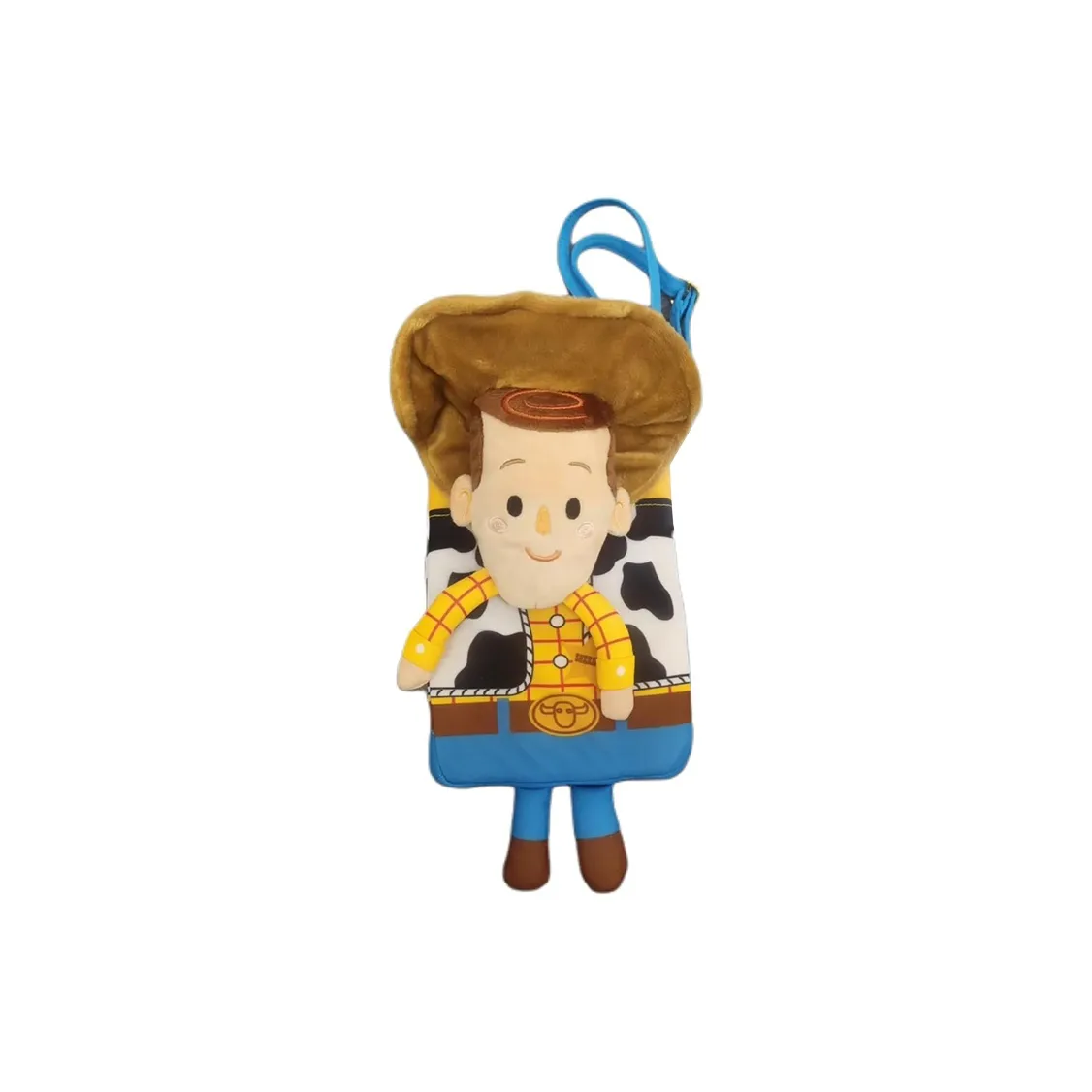 Disney Toy Story Series Полиэстер Одно плечо Через плечо Чехол для телефона Стандартный Унисекс Коричневый Синий