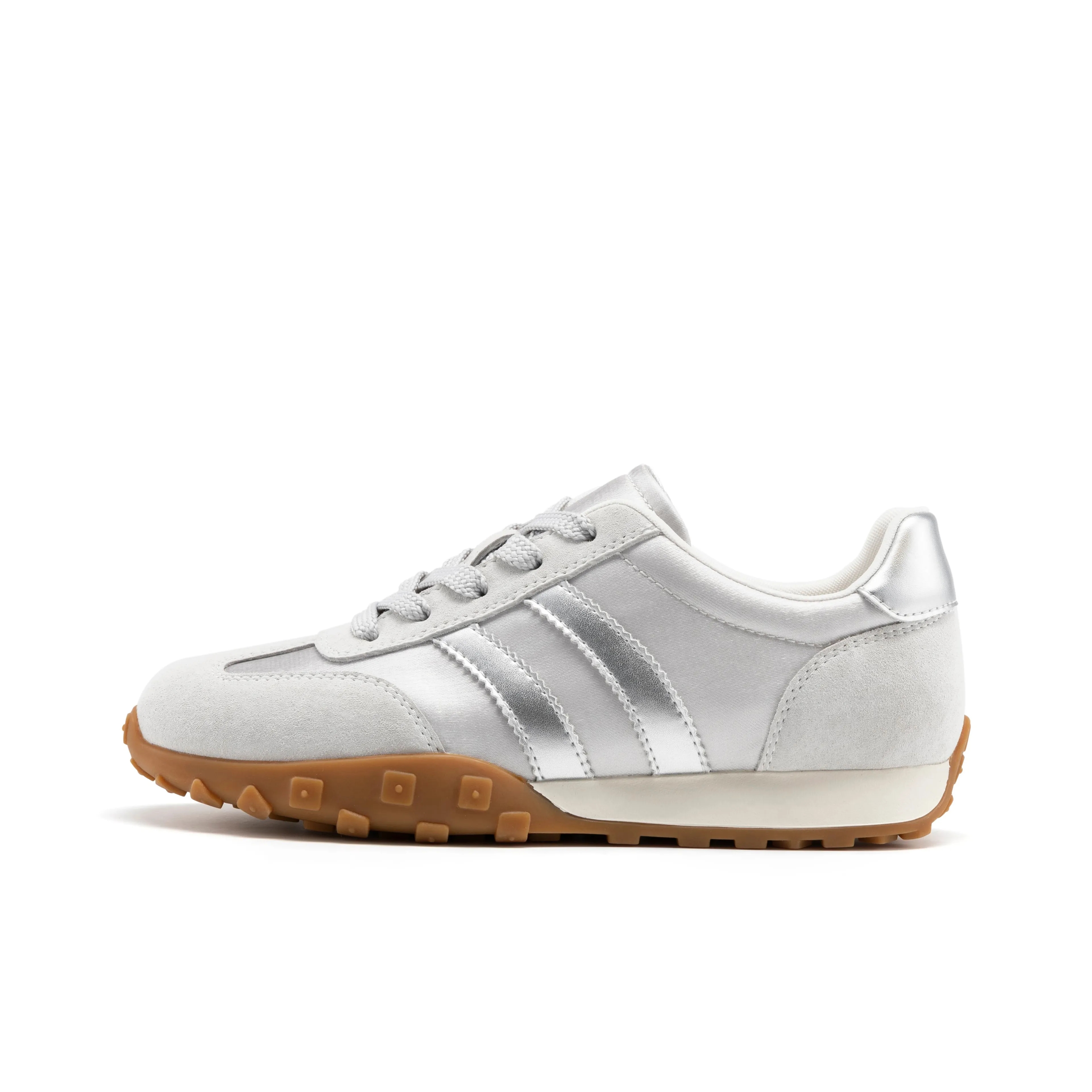 AOKANG Низкий топ кэжуал женский серый серебристый