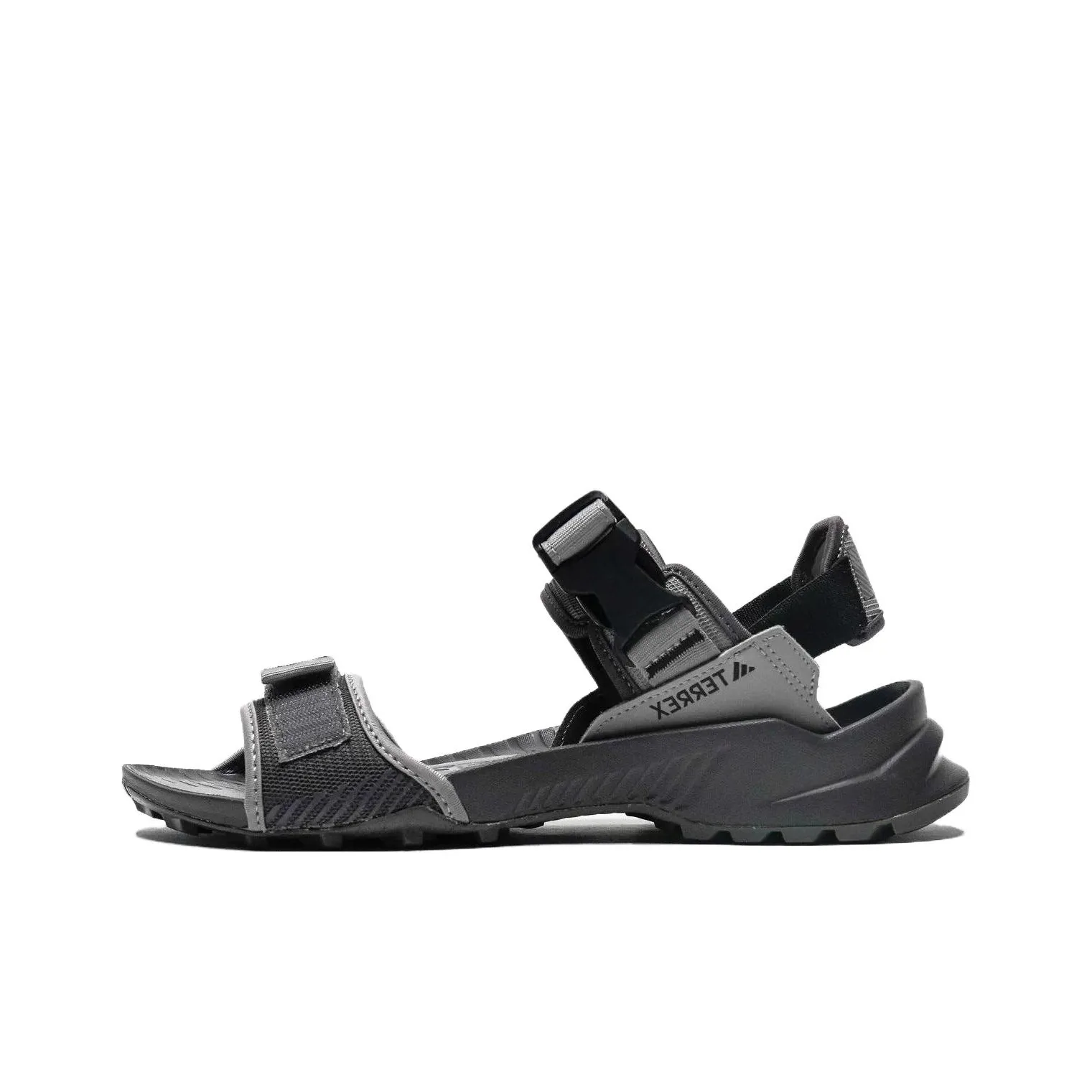 Adidas Terrex Hydroterra Sandals Charcoal Solid Grey Charcoal Core Black