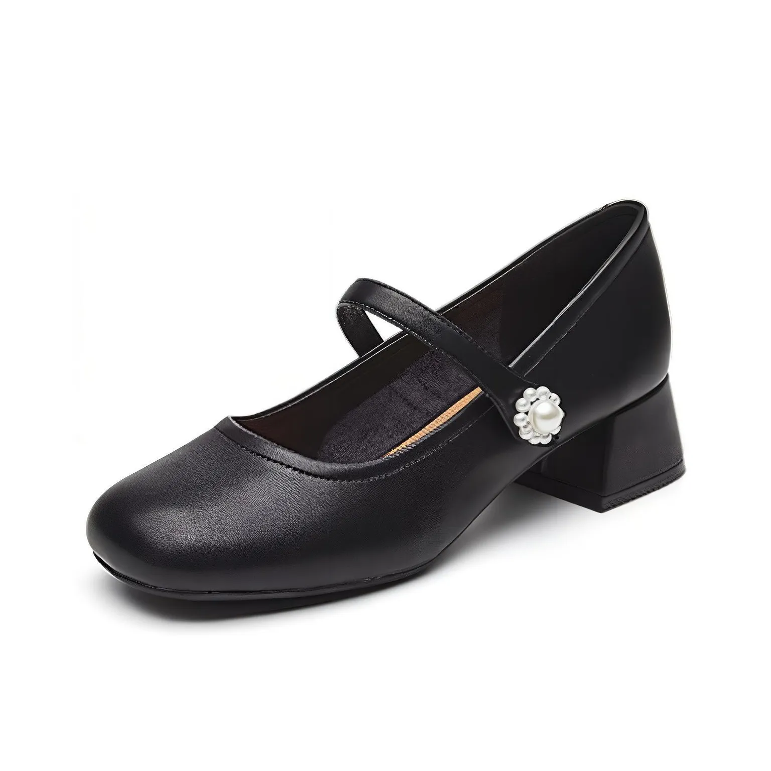 Daphne Грубый каблук Туфли Мэри Джейн 4,5 см Женские