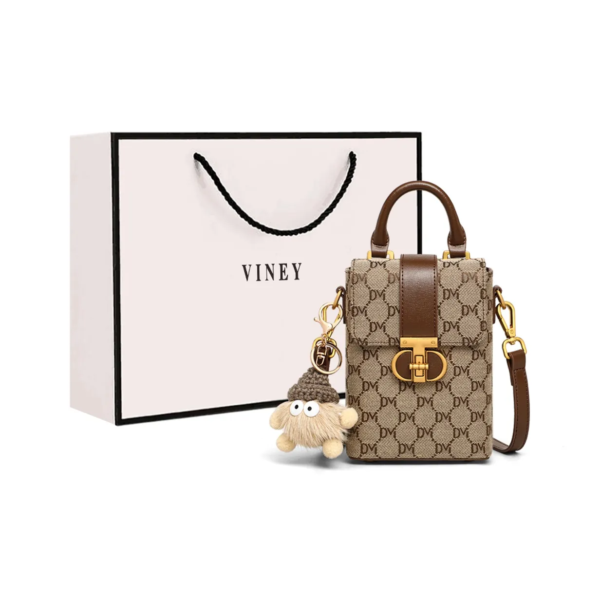 VINEY Сумка через плечо маленькая сумка женская хаки