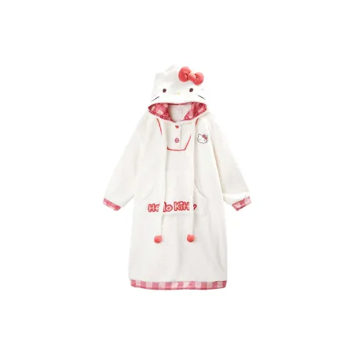 GUKOO Hello Kitty Экрю Женские Ночные сорочки