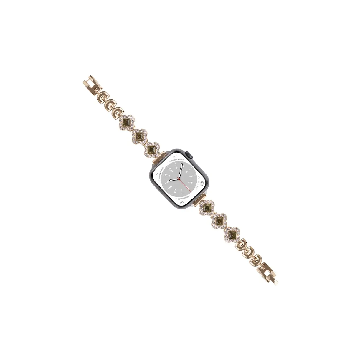 Mr. Strap Apple Compatibility Watch Band 44mm Metal