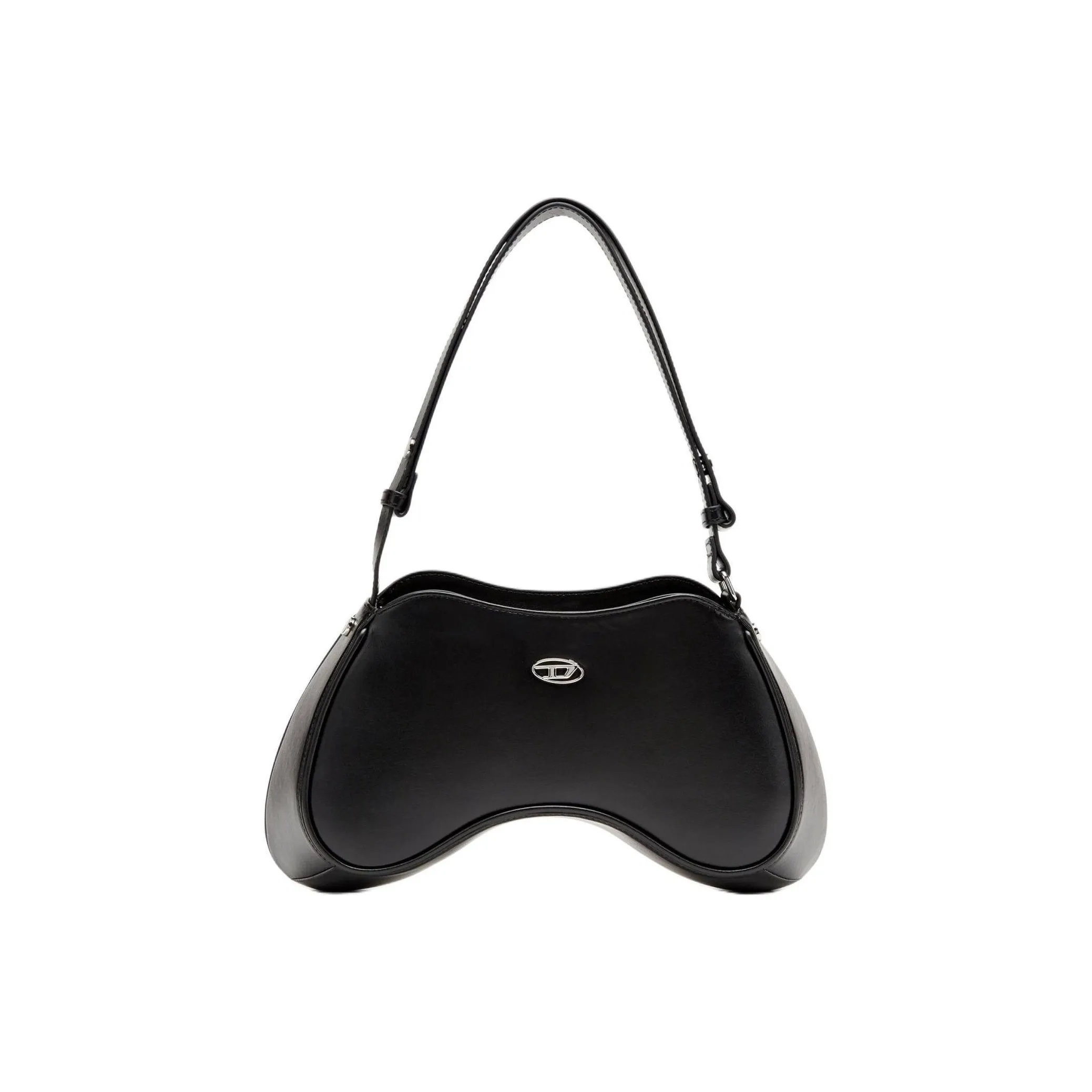 DIESEL Коровья кожа Сумка Сумка через плечо Женская Черная