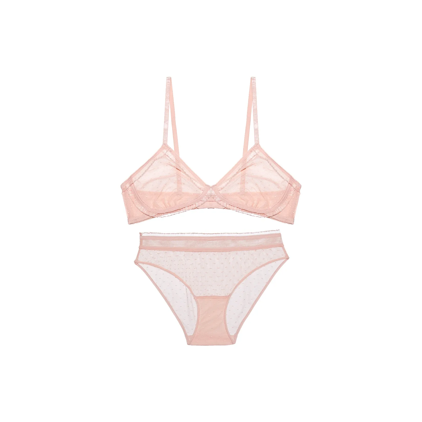 FREELASS Комплект нижнего белья для женщин розовый