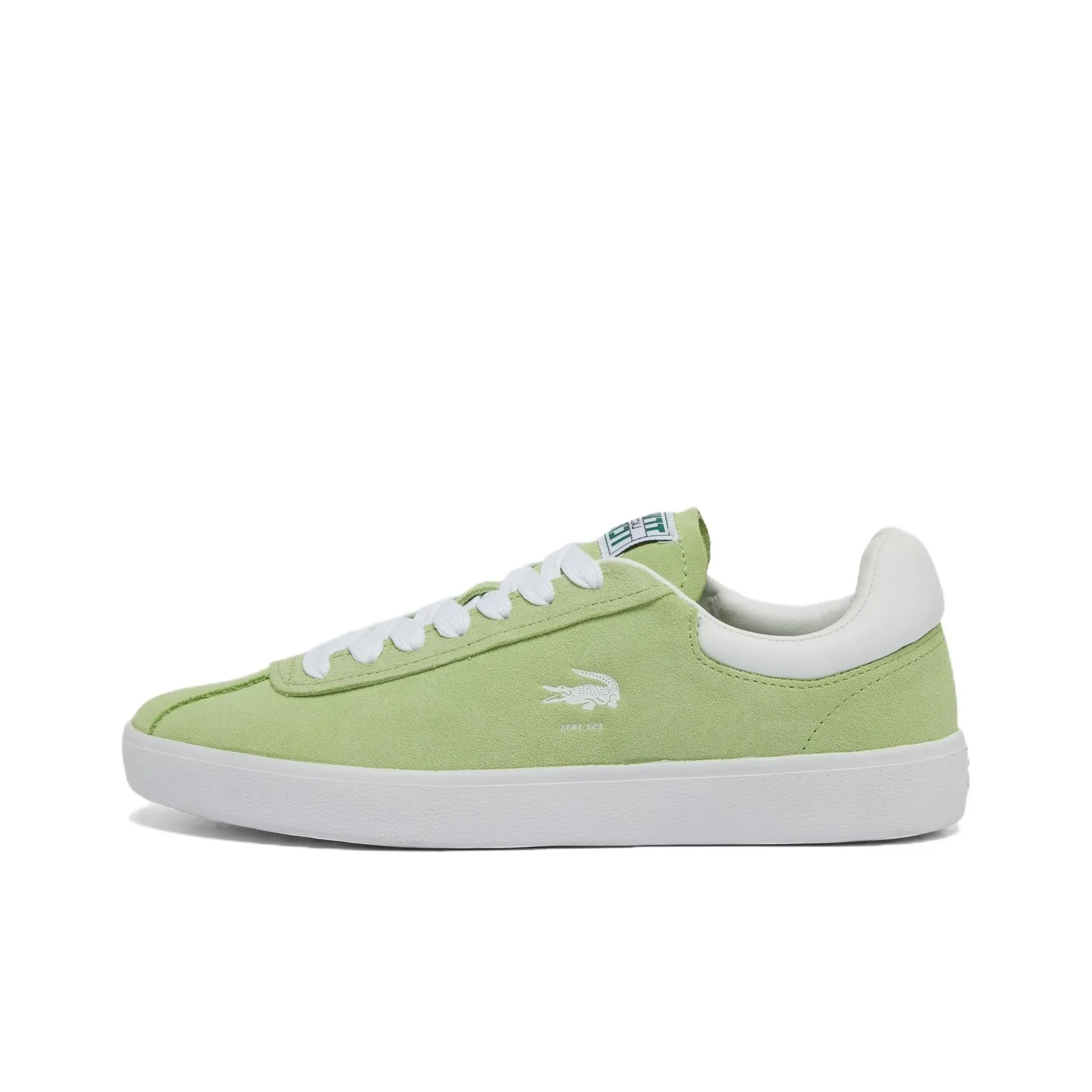 LACOSTE BASESHOT Low Top Skateboard Shoes Women's Green
