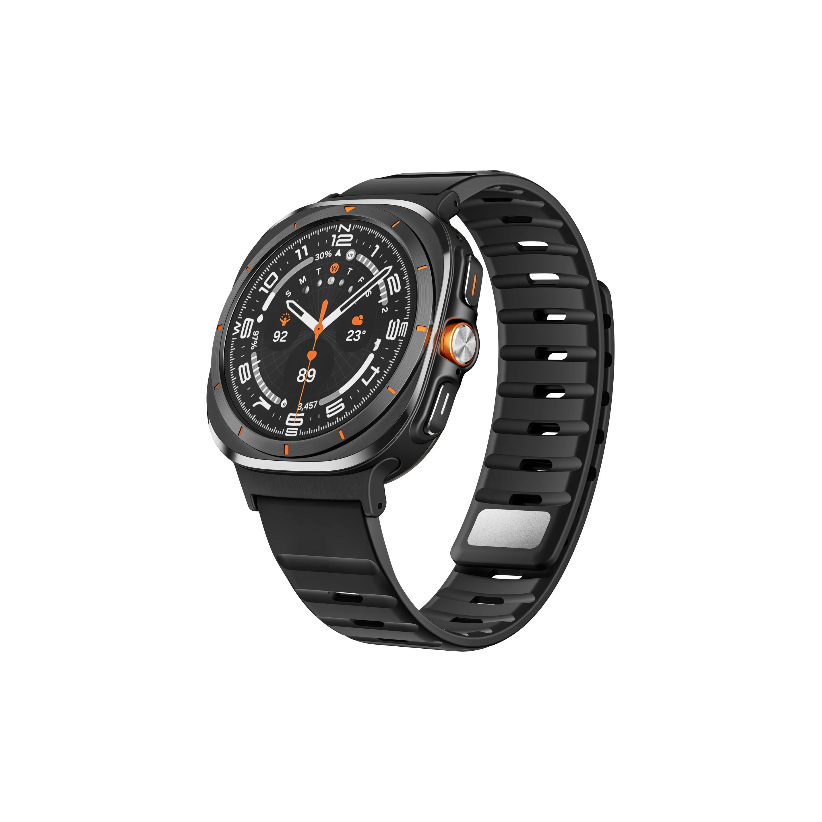 CHRROTA Watch Band Samsung Compatibility Silicone Material