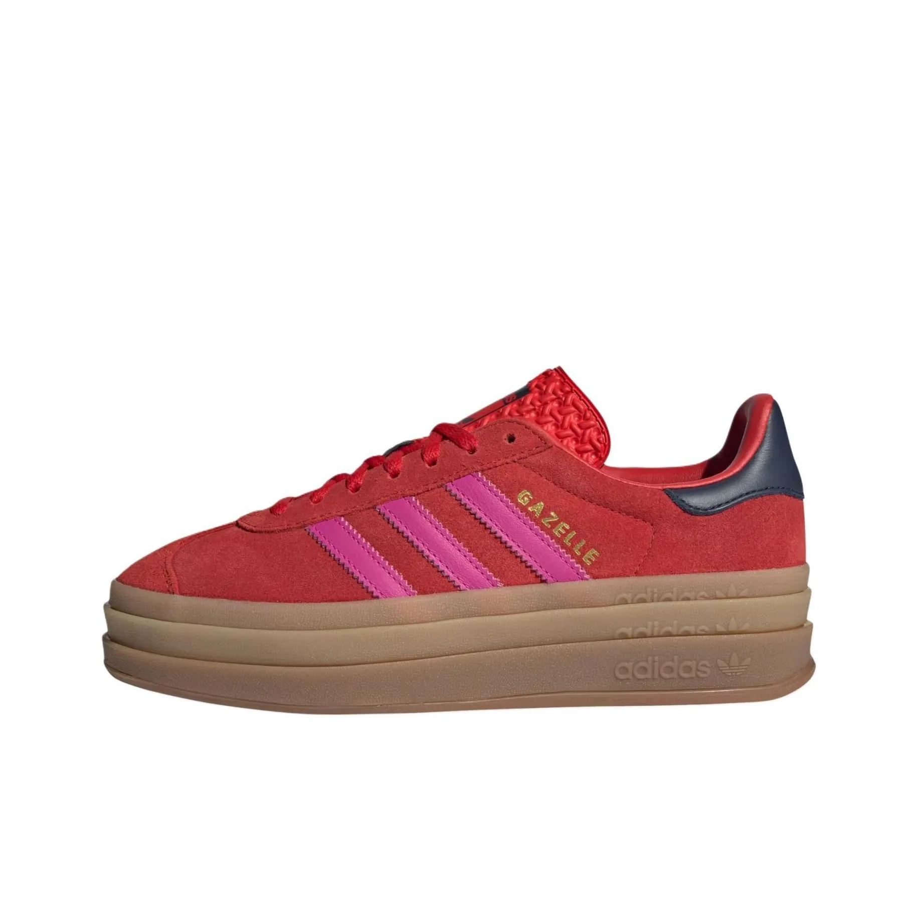 Adidas Women's Gazelle Bold 'Red Lucid Fuchsia' Women's