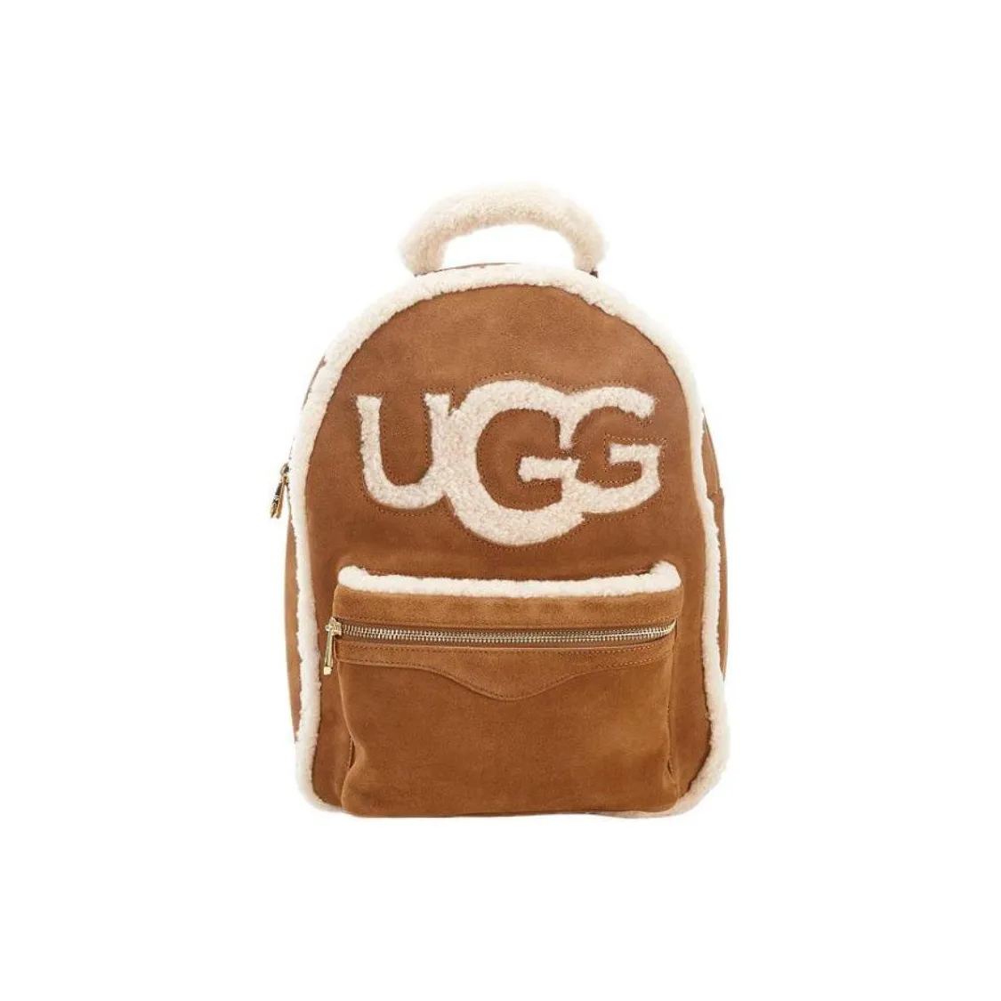 UGG Sheepskin Backpack Medium Size Women's Brown