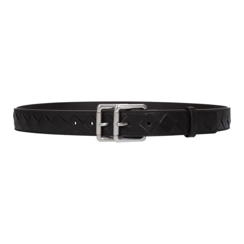 Bottega Veneta Leather Belts Men's Brown 3CM