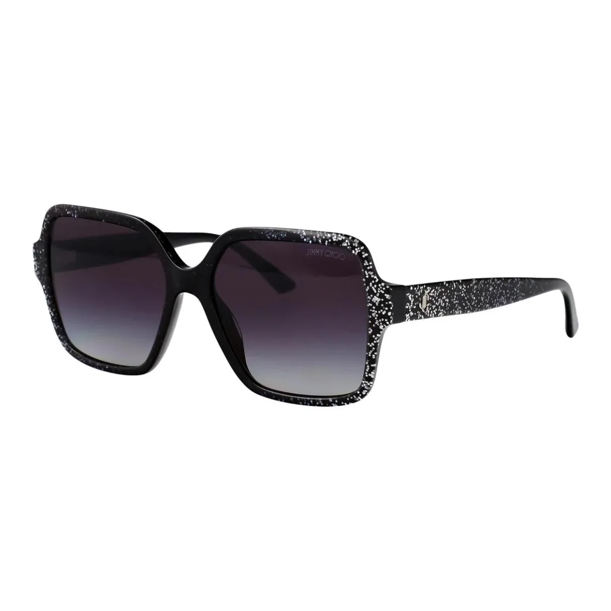 Jimmy Choo Acetate Square Sunglasses Unisex Black
