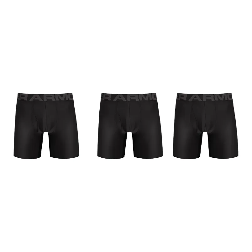Under Armour Boxers Мужские 3 упаковки Черный