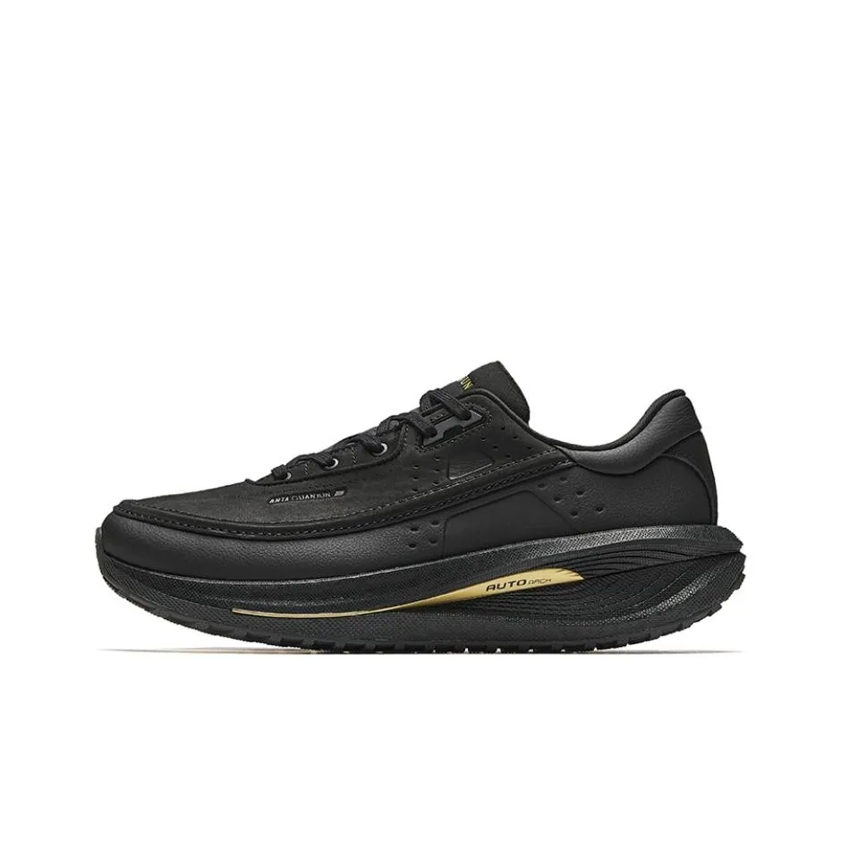 Anta Champion Honor 2nd Gen Anti Slip And Wear Resistant Rebound Low Top Running Shoes Men's Black