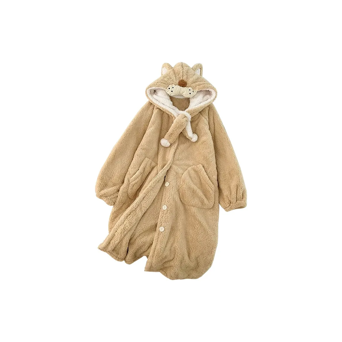 O'MESIK Sleep Халат Женские Khaki