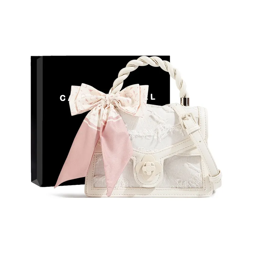 CAEISL KCIEL Полиуретан с синтетической кожей одно плечо сумка женский кисточка белый