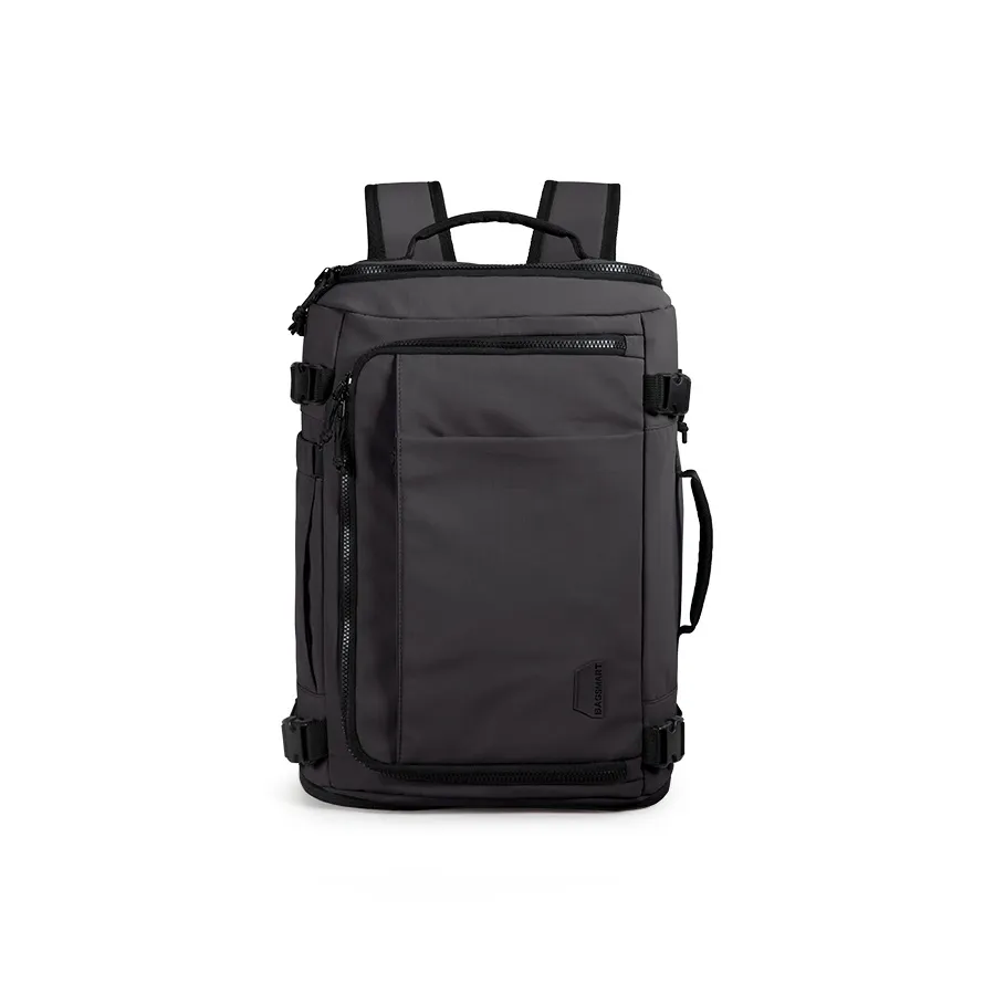 BAGSMART Nylon Backpack Handheld Laptop Bag Medium Size Unisex Multicolor