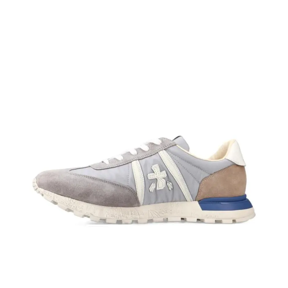 PREMIATA Johnlow 6797 Cushioning, Wear Resistant Low Top Casual Shoes Men's Gray