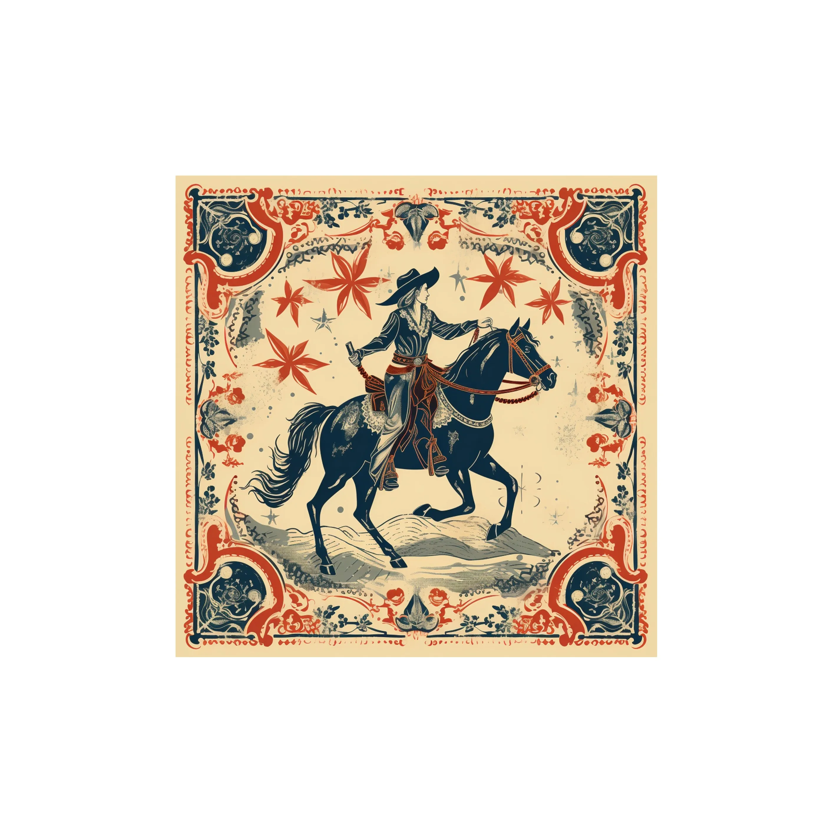 GUNTANGSHIGUANG 100% хлопок Квадратный шарф Обертка для головы Аксессуар для волос Унисекс