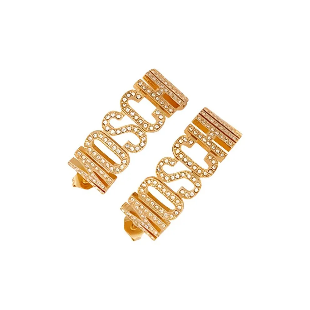 MOSCHINO Серьги из металла женские золотые