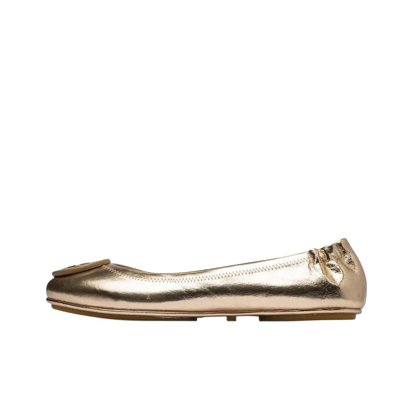 Tory Burch Minnie Casual Shoes Women's Gold Тори Burch Minnie Повседневная Обувь Женская Золотая