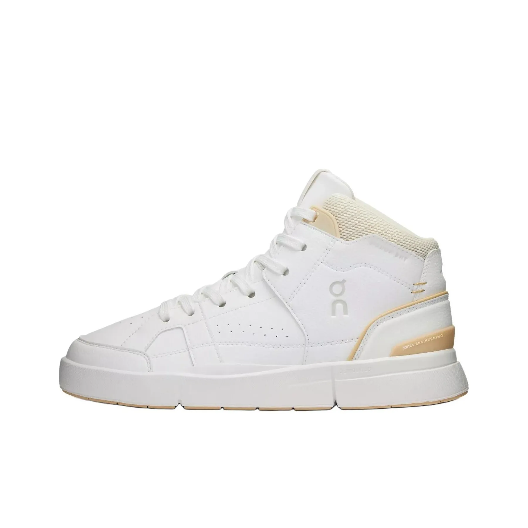 On Women's The Roger Clubhouse Mid 'White Savannah' Women's