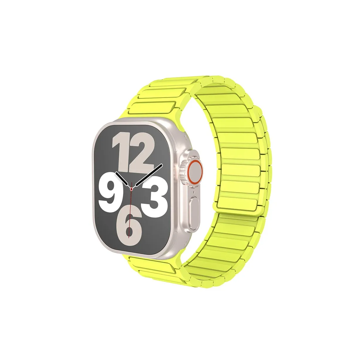 ZHENGGUANG Watch Полоска Apple Совместимость 216mm~228,5mm Силиконовый материал