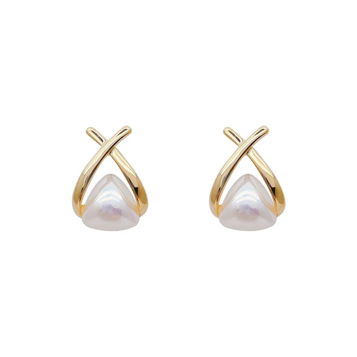CHIMERA Alloy Electroplated Hoop Earrings Jewelry Accessories Women's